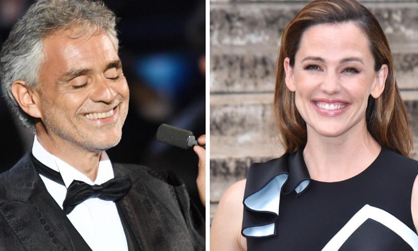 Jennifer Garner, Andrea Bocelli to release duet together