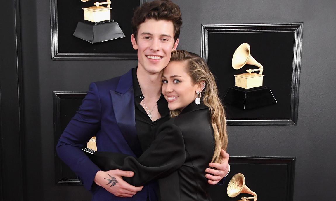 Miley Cyrus and Shawn Mendes