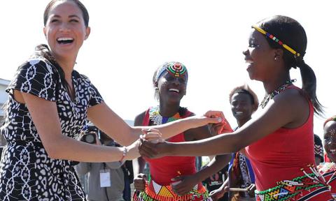 Meghan Markle kicks of Africa royal tour with power speech