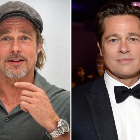 Brad Pitt looks impeccable with or without a beard