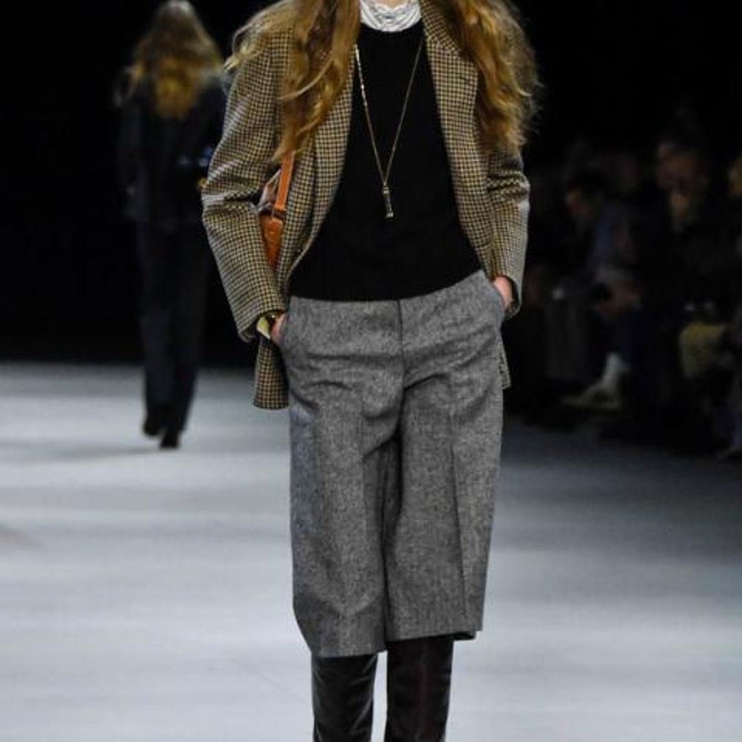 Pantalones culottes de Celine