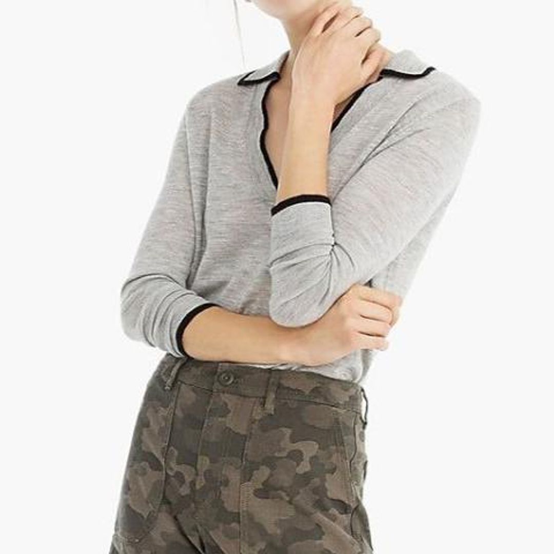Short JCrew en estampado militar