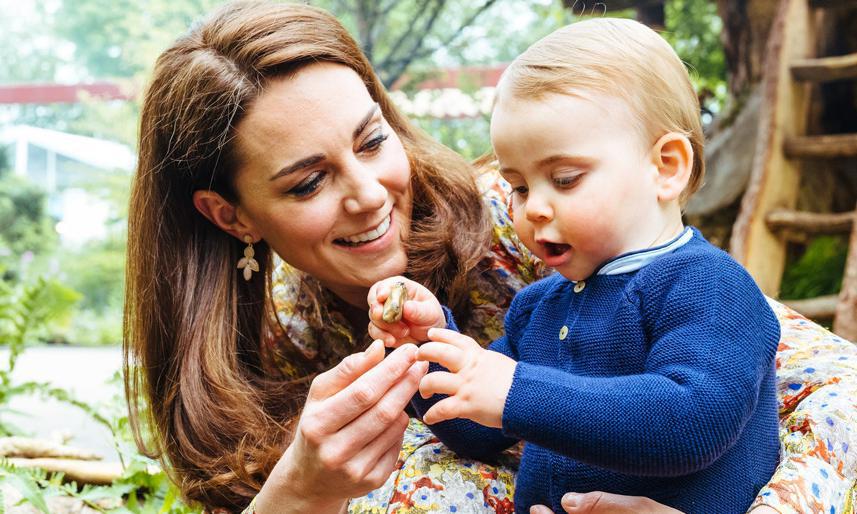 Kate Middleton reveals Prince Louis loves to smell flowers