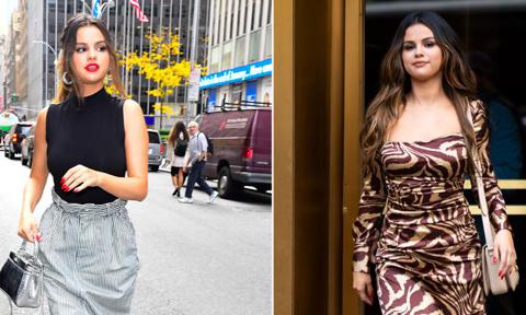 Selena Gomez wore 4 different looks in 24 hours