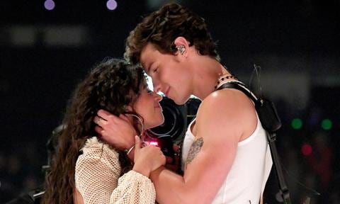 Camila Cabello and Shawn Mendes at MTV Video Awards