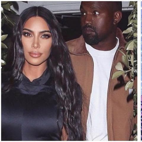 Kim Kardashian y Kanye West muy románticos en sus fotos