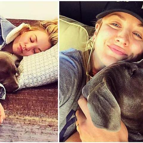 Kaley Cuoco has a lot of love for her dogs