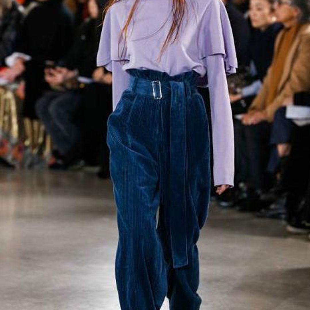 Cyclas y pantalón en corduroy