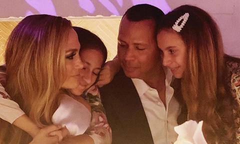 JLo, A-Rod and their daughters