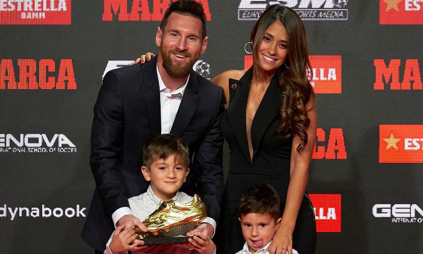 Lionel Messi, bota de oro