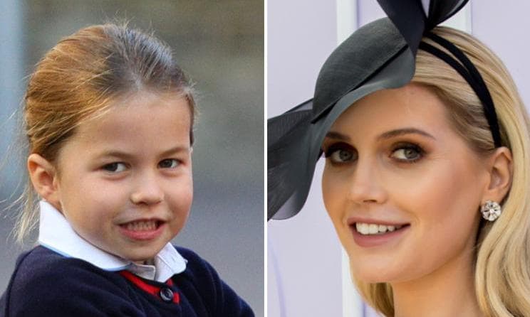 Lady Kitty Spencer and Princess Charlotte