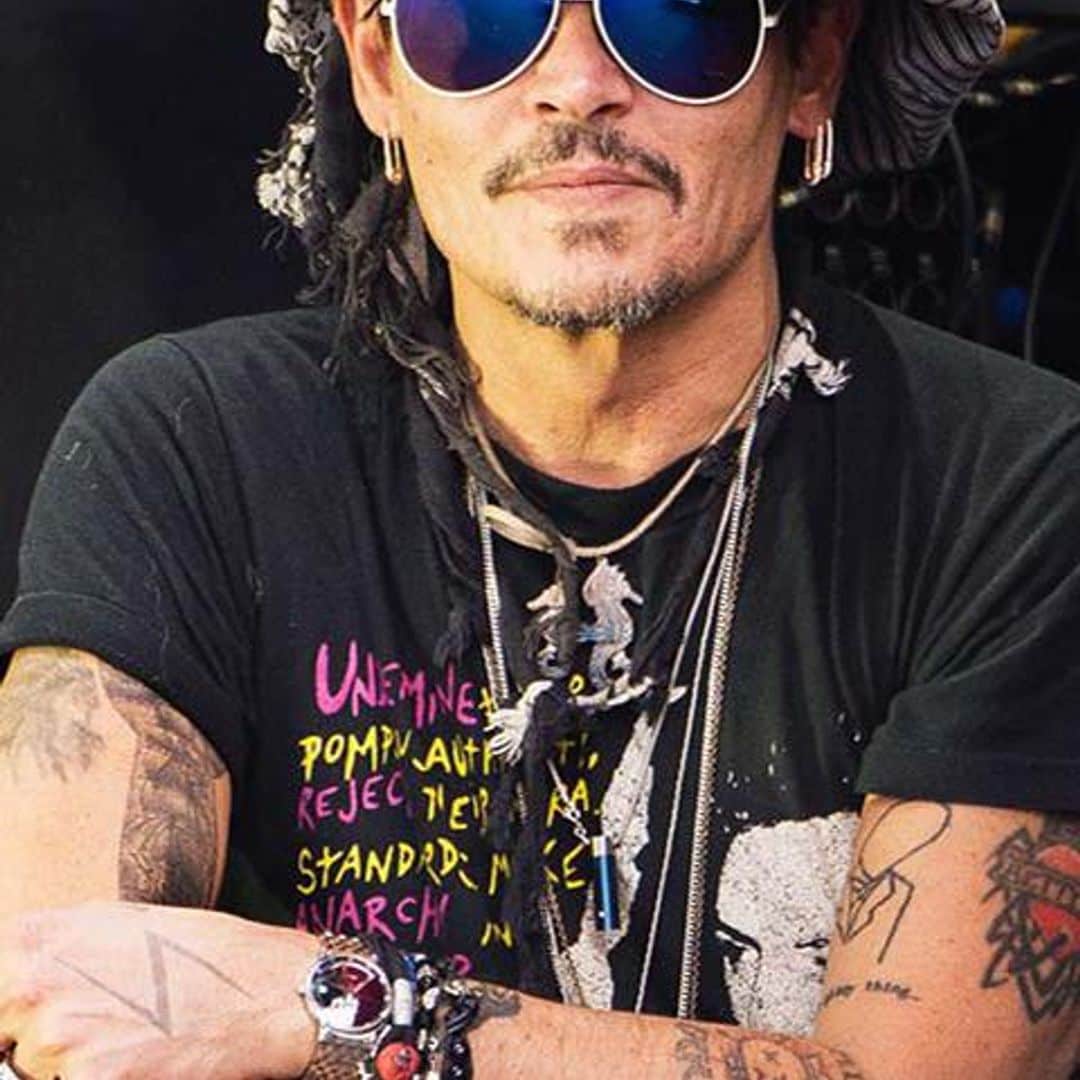 Johnny Depp tatuajes familiares