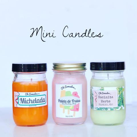 Oh Comadre Latino scents candles