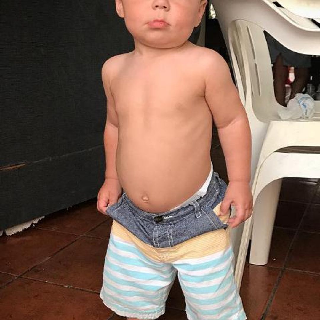 Diego en su debut como todo un galán de telenovelas