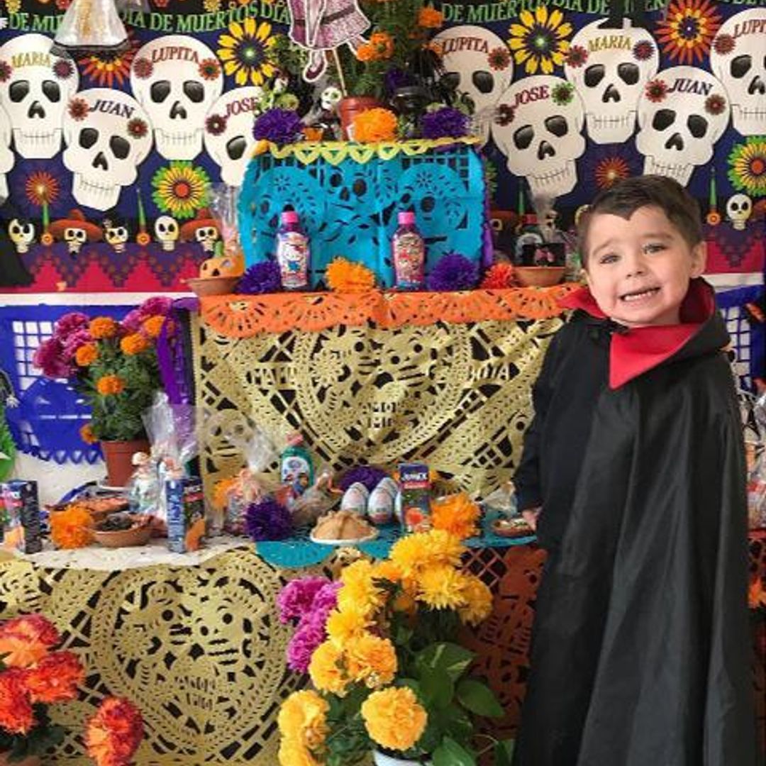 Diego celebra las tradiciones de México