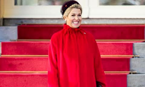 Queen Maxima of the Netherlands served holiday fashion inspiration