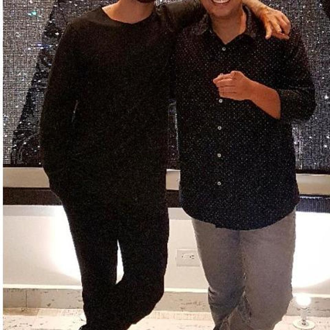 Felipe Peláez y Maluma en 'Vivo Pensando en ti'