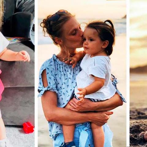 Ana Layevska y las fotos que demuestran cómo ha crecido su hija Masha