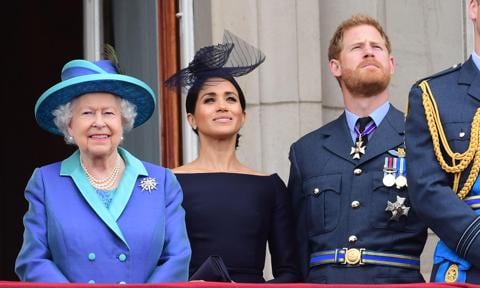 The Duke and Duchess of Sussex won't be celebrating Christmas with the Queen