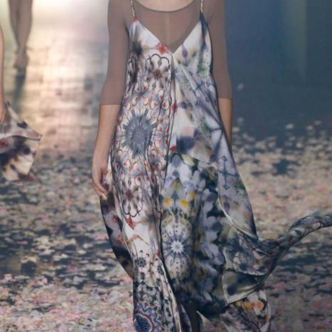 Vestido lencero de Dior