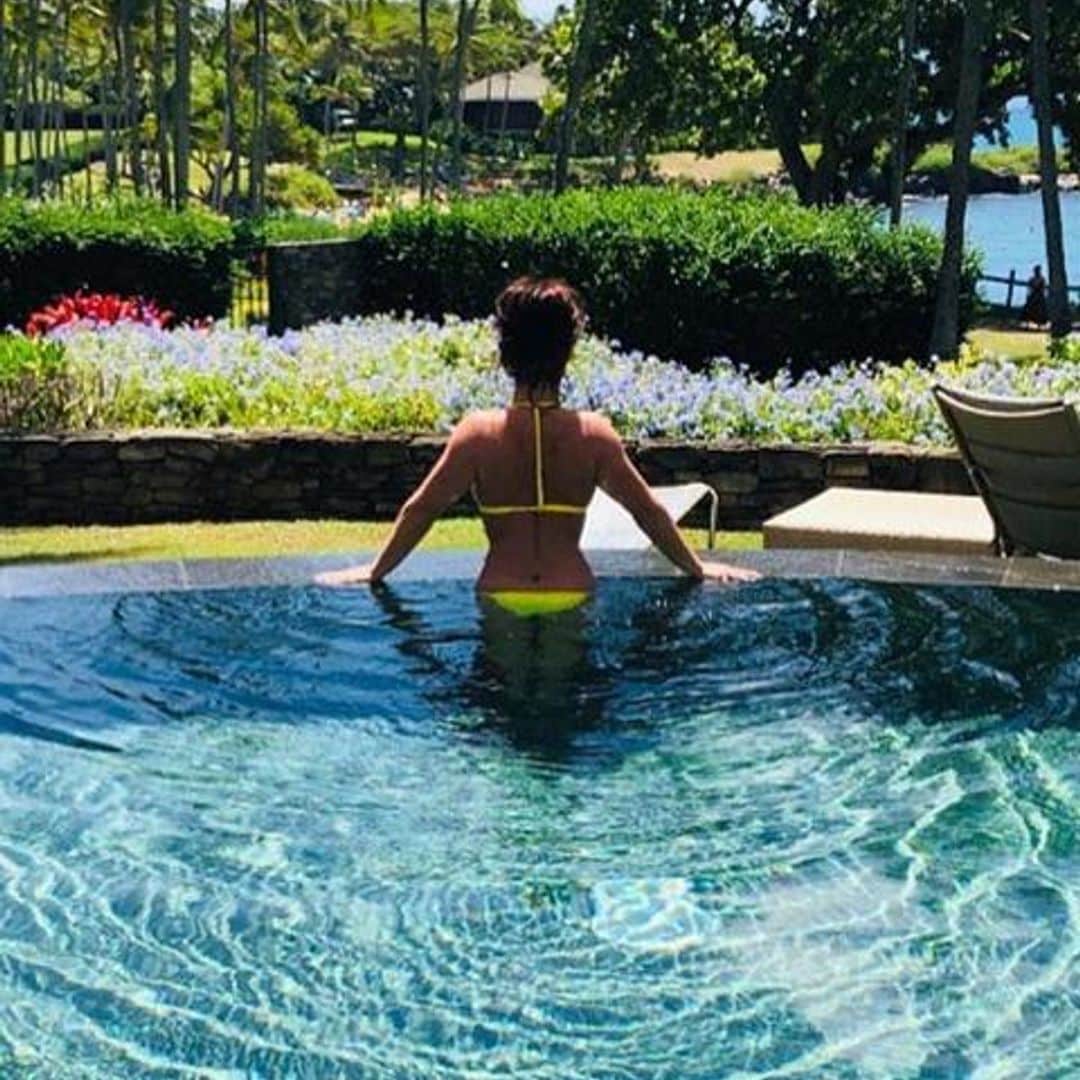 ¡Posar en bikini le sienta bien!