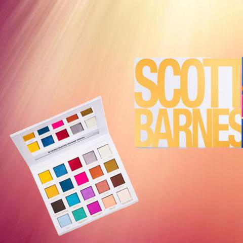 Scott Barnes colour Bomb Eyeshadow palette