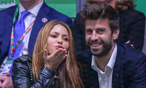 Shakira, kiss at the Davis Cup