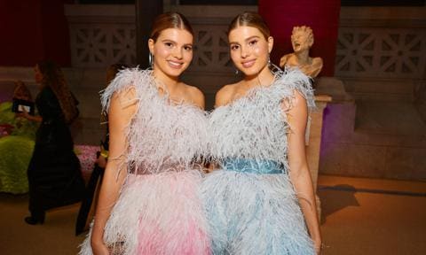 Julio Iglesias twin daughters Le Bal partners revealed