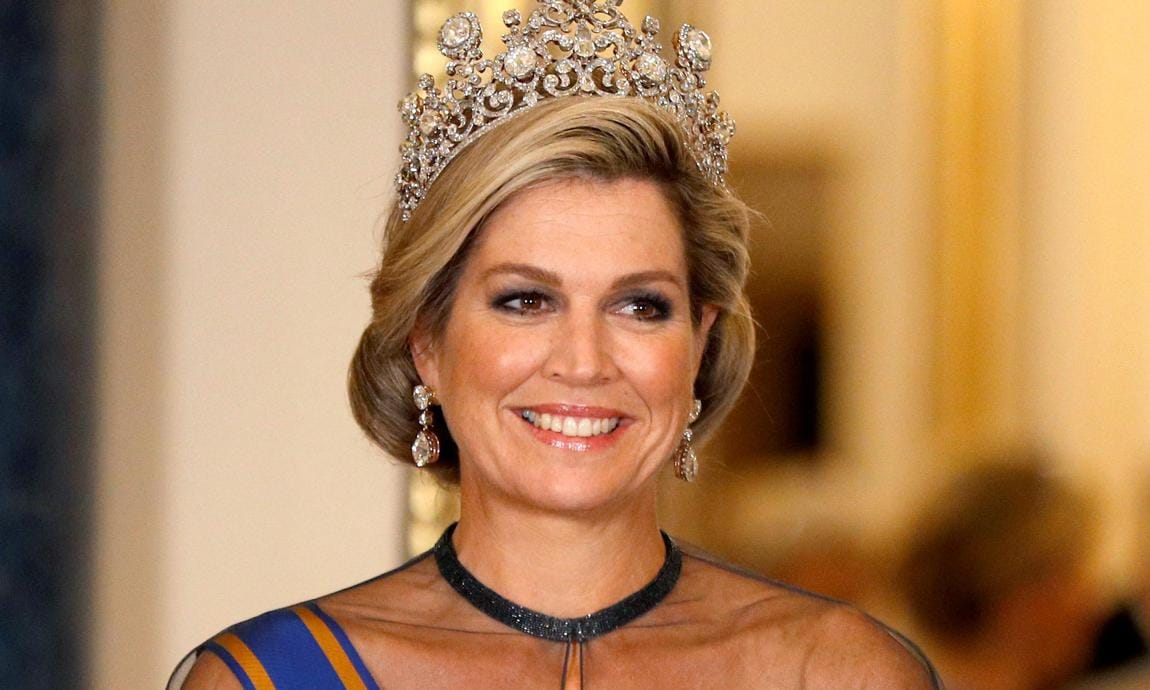 Queen Maxima dazzles in $2,395 shoes that would make Cinderella jealous