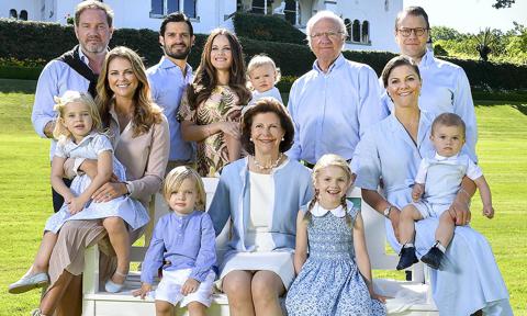 King Carl Gustaf removed five of his grandchildren from Sweden's royal house