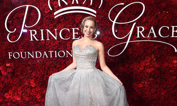 Jazmin Grimaldi at Princess Grace Awards Gala