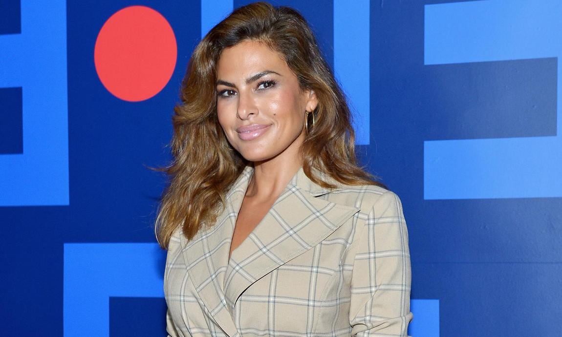 Eva Mendes eats straight from the pan because of her kids