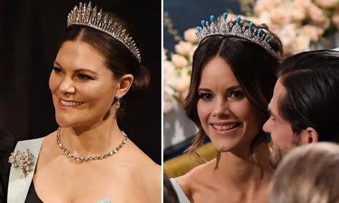 Swedish royals attend Noble Prize Awards ceremony