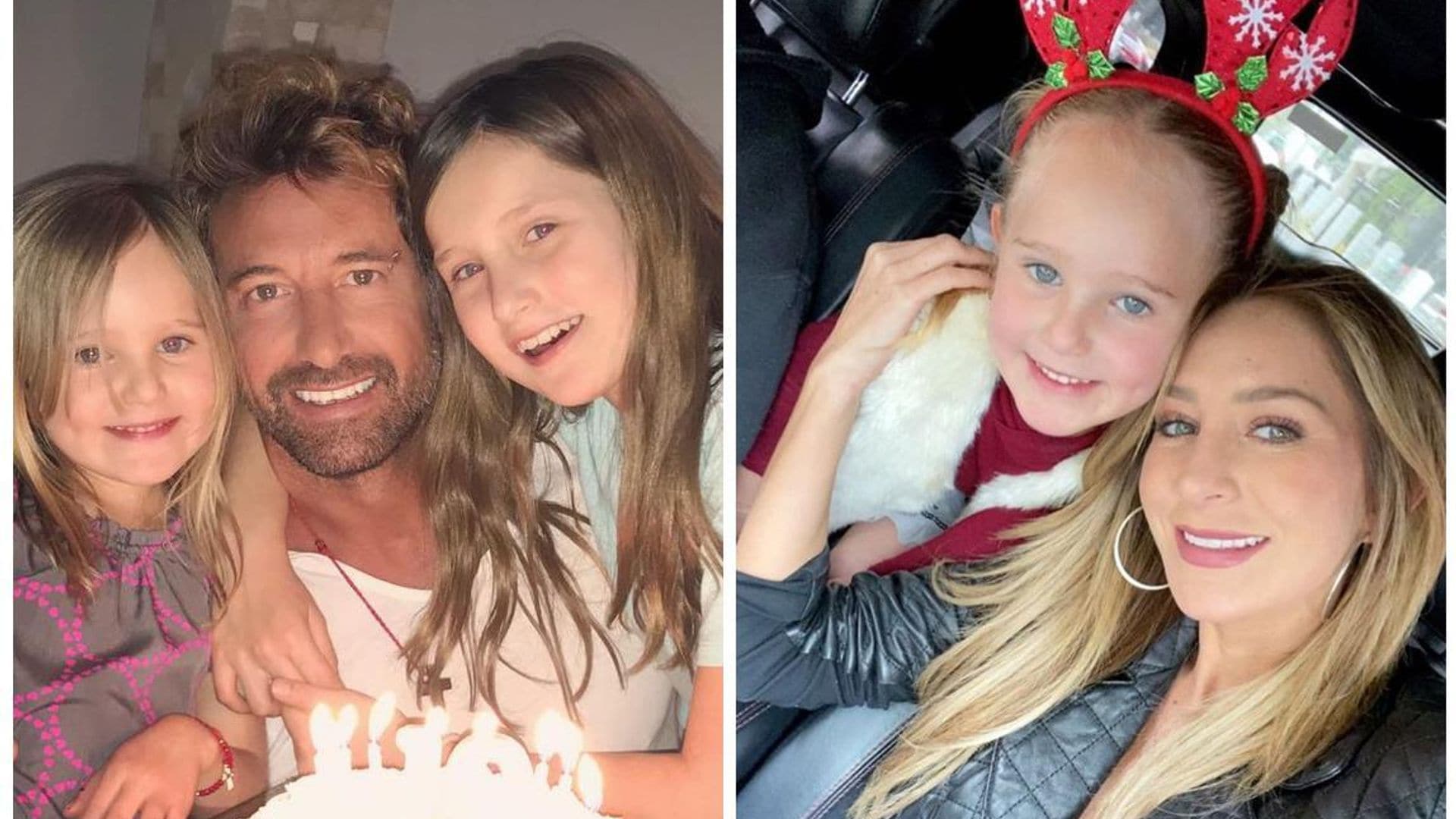 Geraldine Bazan Y Gabriel Soto Se Reencuentran Por Sus Hijas