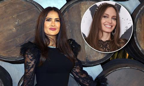 Salma Hayek and Angelina Jolie friends on set of Marvel's The Eternals