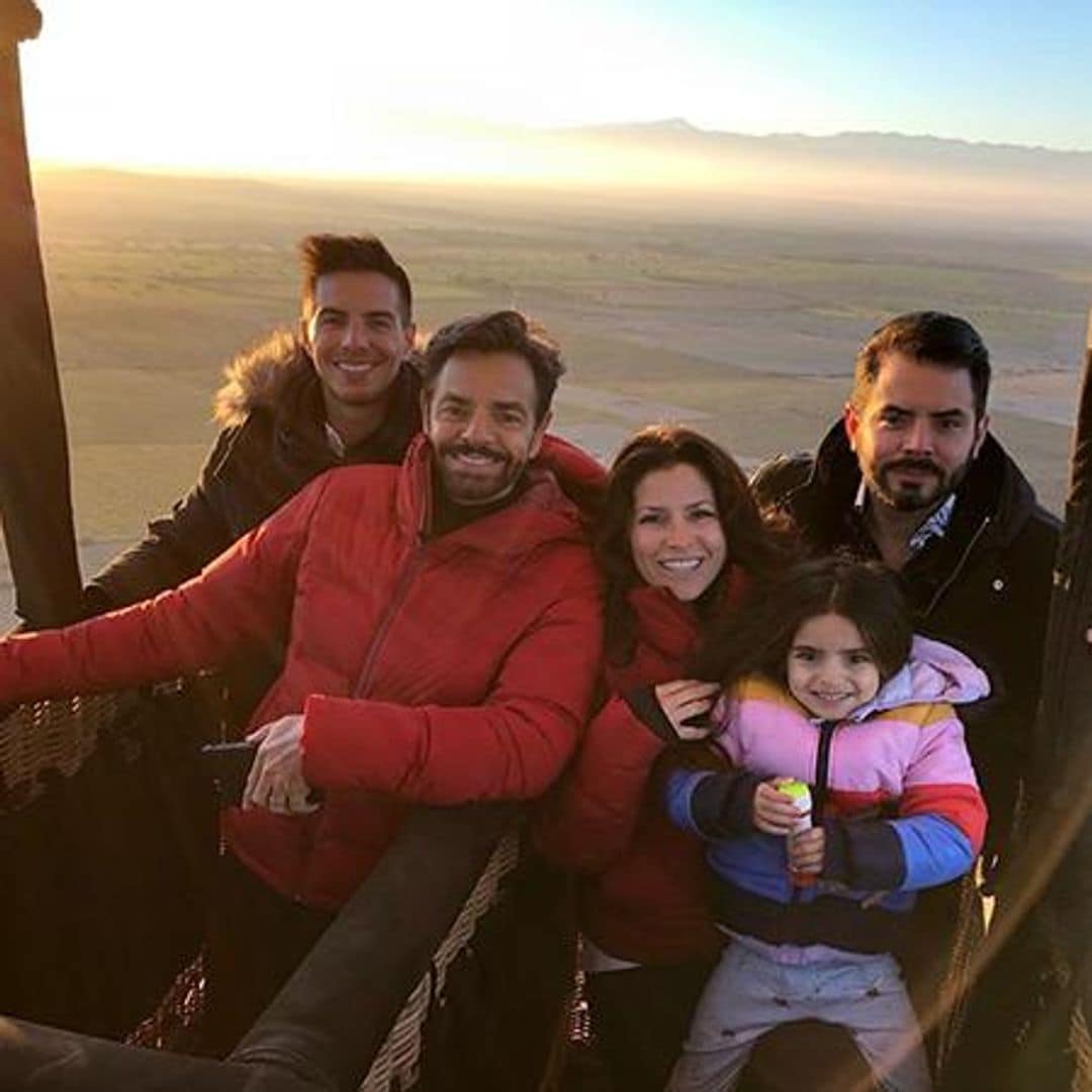 Aitana Derbez y su familia
