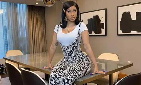 Cardi B Beauty Pin Up