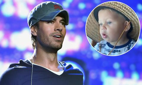 Enrique Iglesias publica un adorable video de su hijo Nicholas cantando