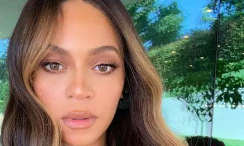 Beyonce natural hair