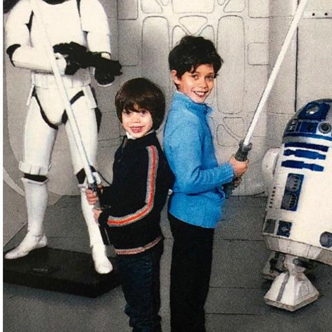 Marc Anthony and Dayanara Torres´son Ryan and Cristian