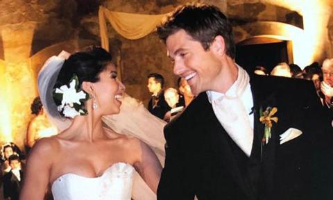 Roselyn Sanchez and Eric Winter wedding