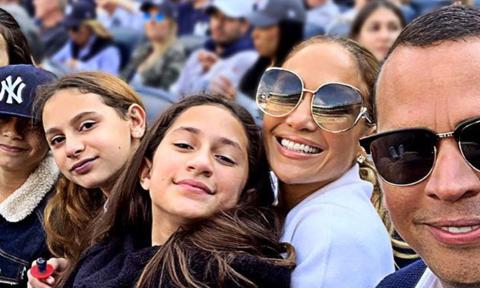Jennifer Lopez and Alex Rodriguez family