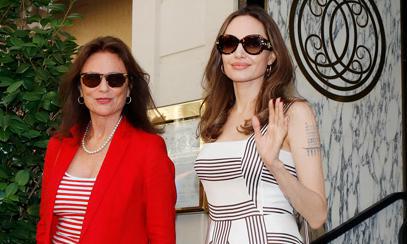Angelina Jolie and Jacqueline Bisset