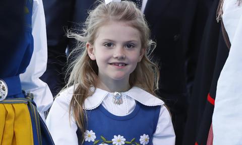 Princess Estelle of Sweden suffers injury during ski trip