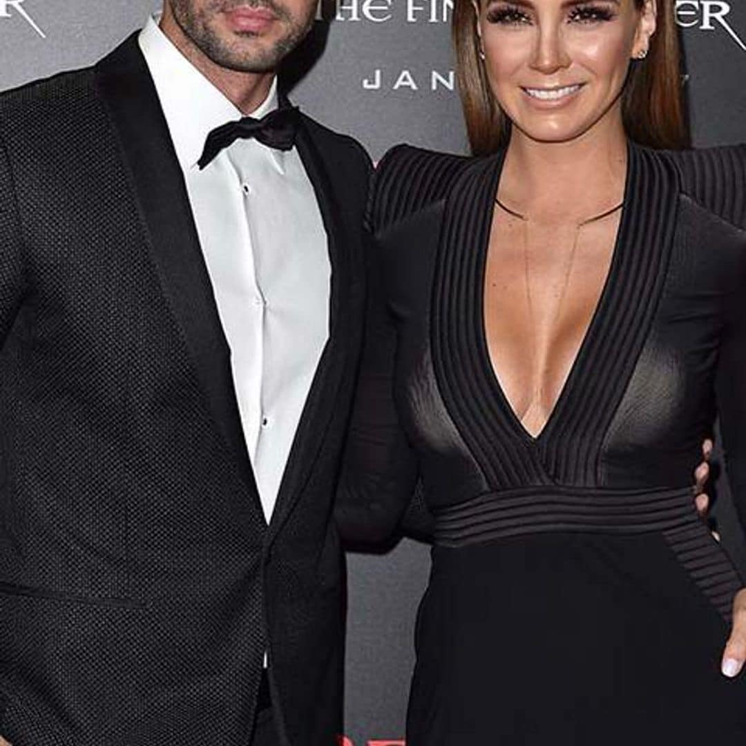 Willian Levy y Elizabeth Gutiérrez juntos en premier película