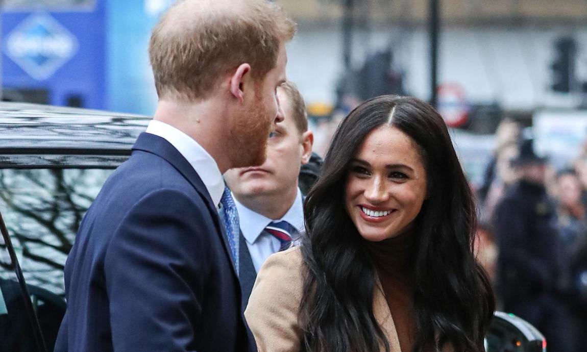 Meghan Markle and Prince Harry make first public appearance of new year