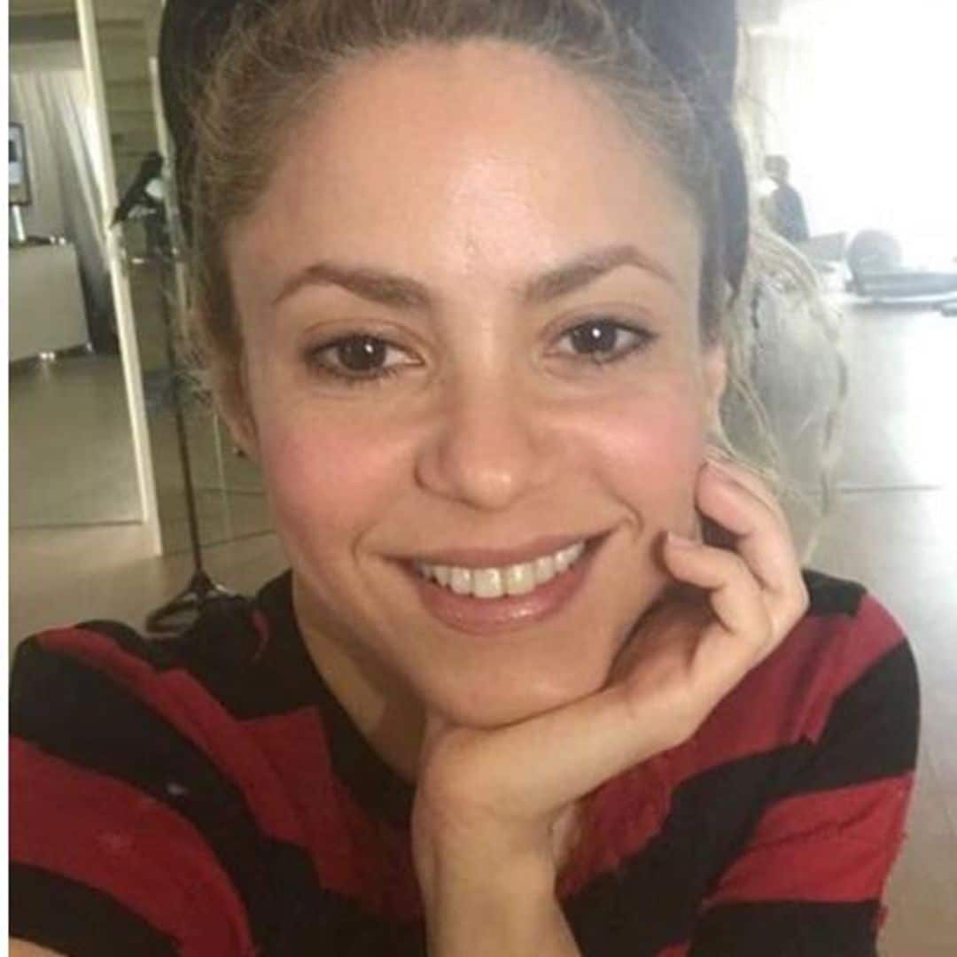 Shakira sin maquillaje