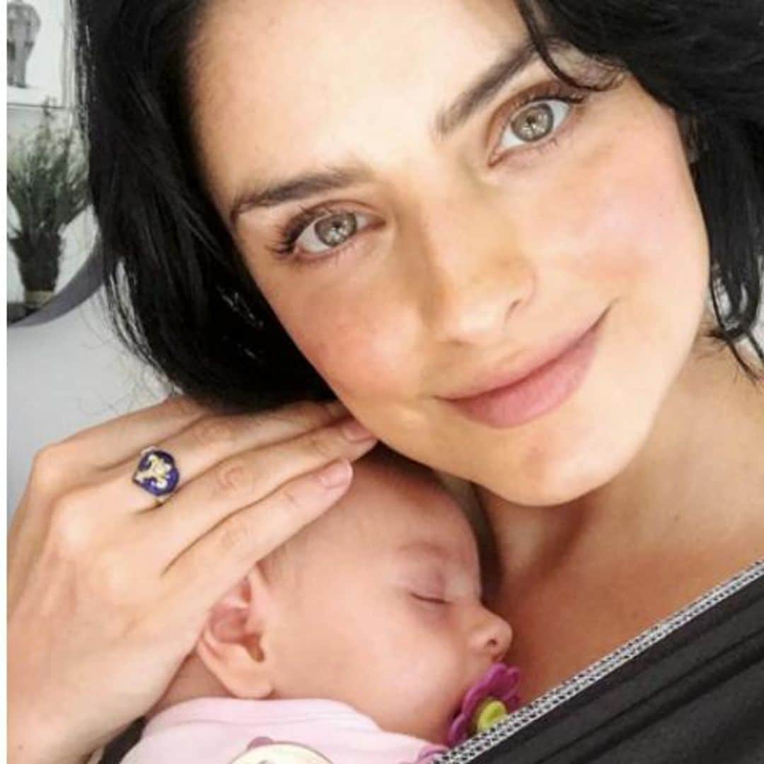 Aislinn Derbez sin maquillaje