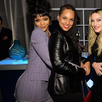 Rihanna, Alicia Keys, Madonna and Beyonce