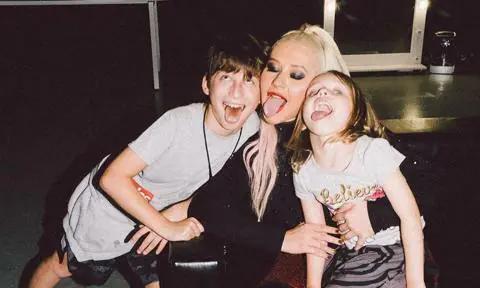 Christina Aguilera family